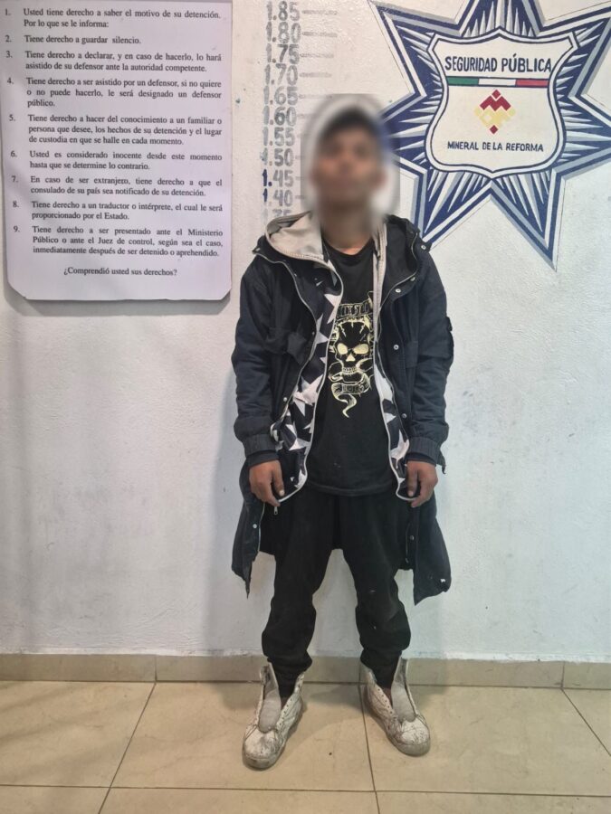 Detienen&nbsp;a una&nbsp;persona&nbsp;que circulaba en&nbsp;motocicleta&nbsp;con&nbsp;reporte de robo&nbsp;vigente