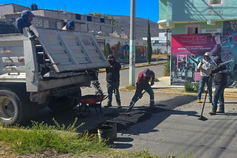 Instalan reductores de velocidad en dos cruceros de Pachuca tras accidentes