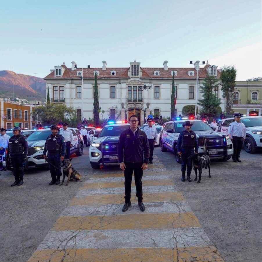 Refuerzan seguridad en Pachuca con cinco nuevas patrullas