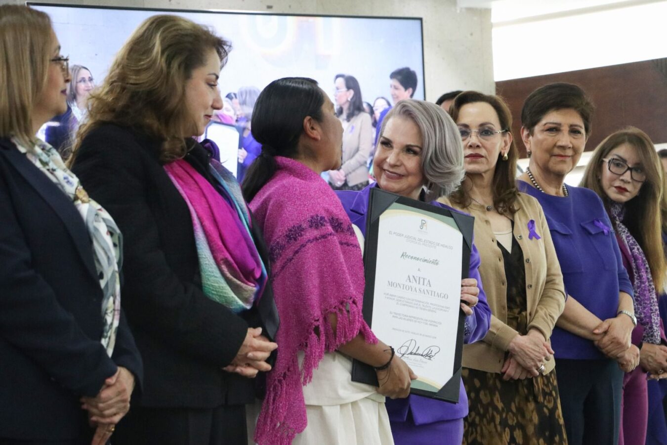 Poder Judicial de Hidalgo reconoce a 32 mujeres destacadas en el marco del Día Internacional de la Mujer