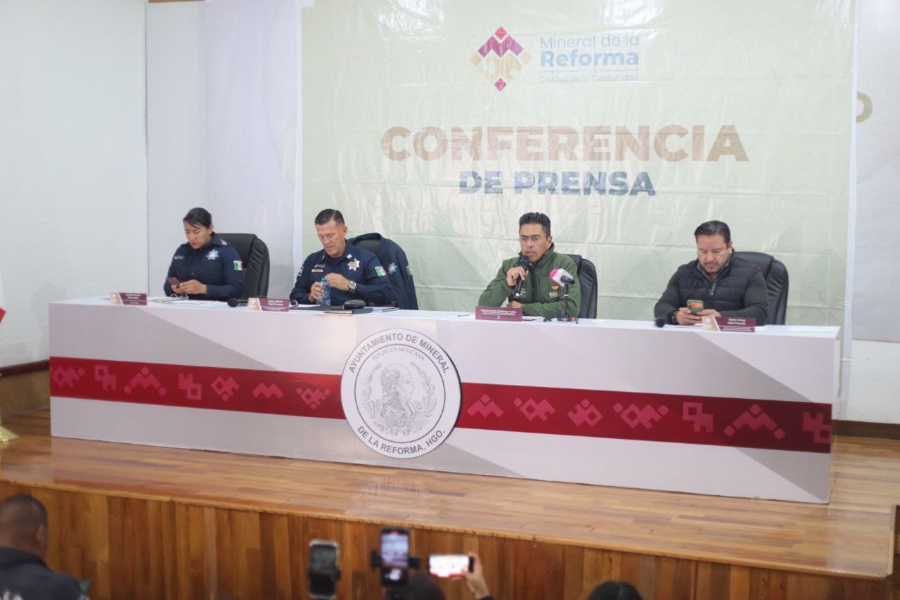 Disminuyen incidencias delictivas en Mineral de la Reforma durante febrero