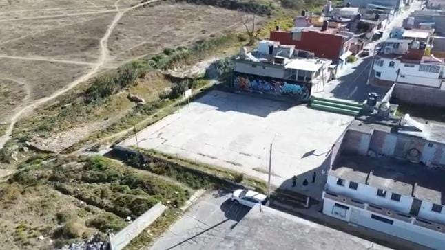 Rehabilitarán cancha de la colonia La Cruz con apoyo federal