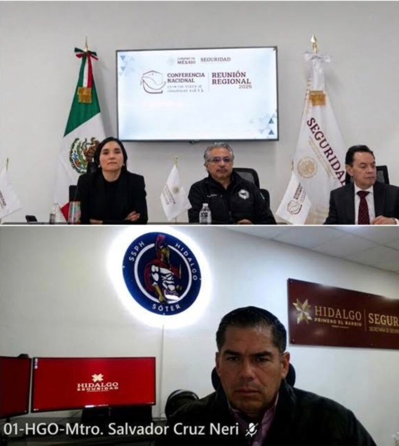 Hidalgo informó “cumplimiento integral” de acuerdos en la Zona Centro 2026 de seguridad pública.