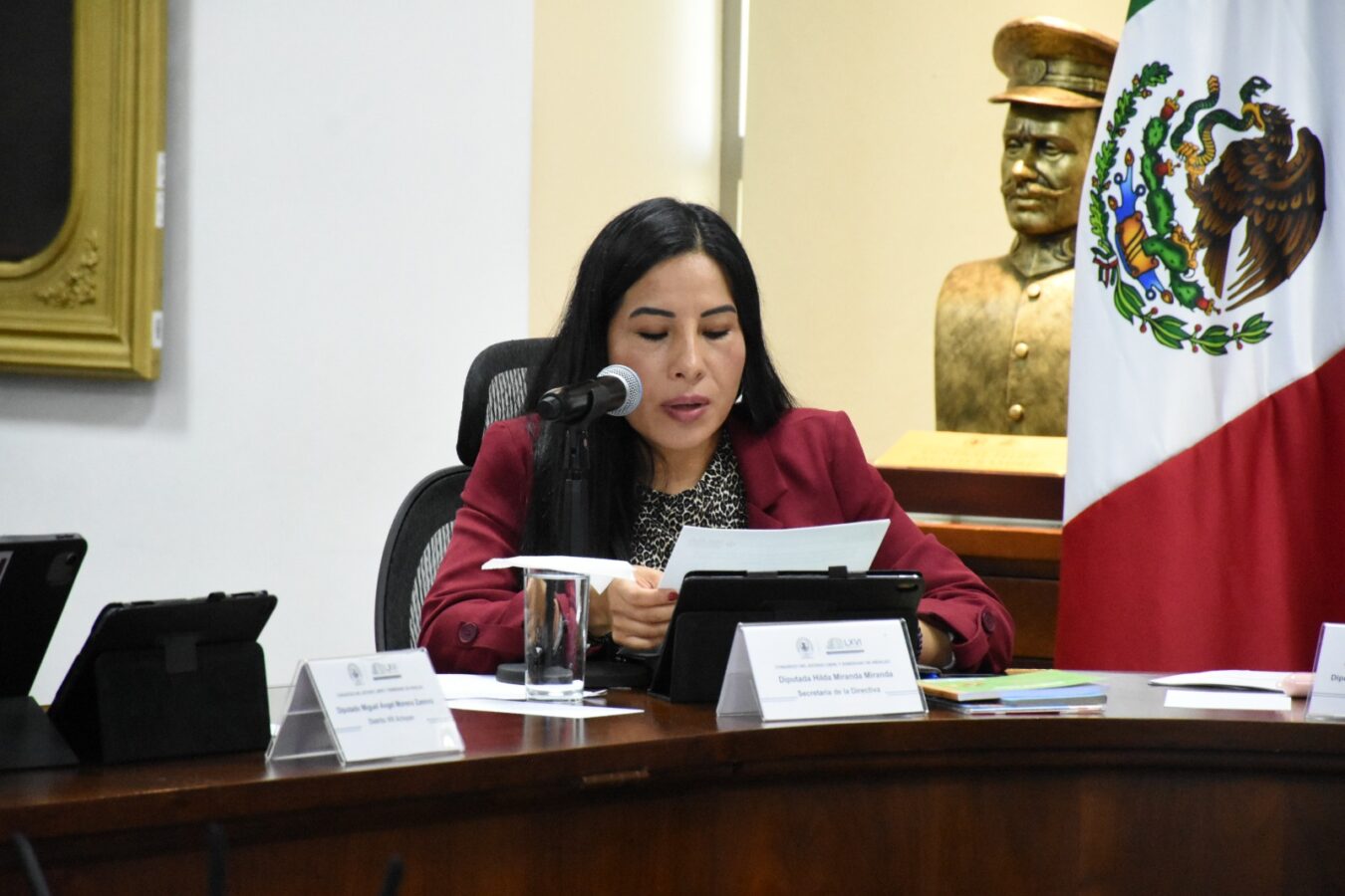 Impulsa Hilda Miranda reforma para garantizar continuidad educativa ante emergencias