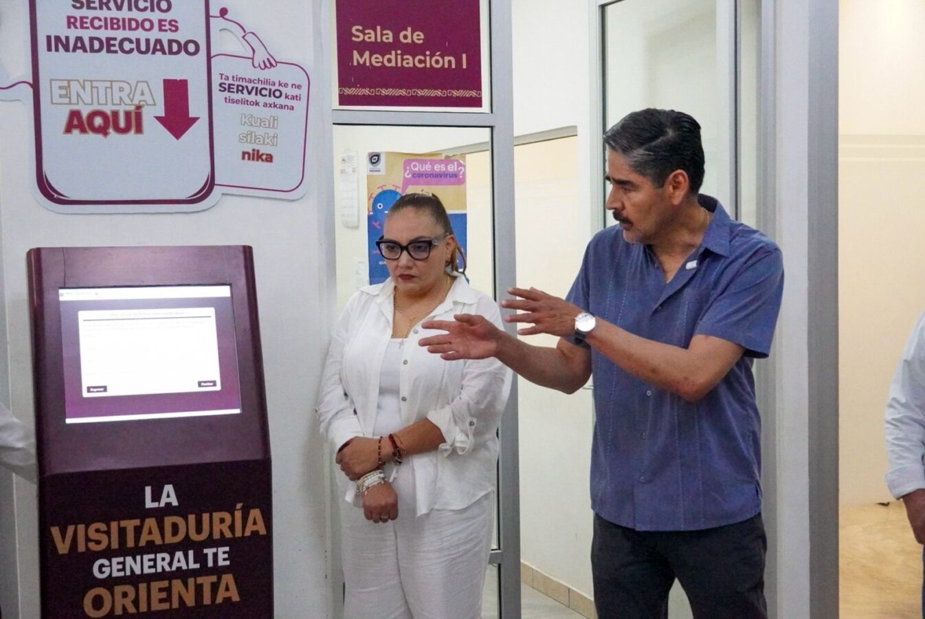 PGJEH instala kioscos digitales para presentar quejas en agencias del MP, con atención en lenguas indígenas