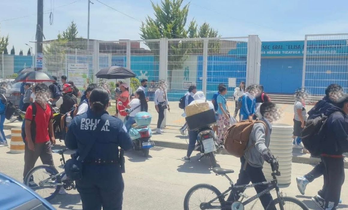 Suspenden clases&nbsp;en secundaria de&nbsp;Tizayuca&nbsp;tras&nbsp;mensaje intimidatorio;&nbsp;SEPH&nbsp;confirma fallecimiento de alumno