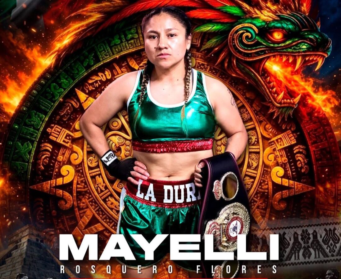 Mayeli Rosquero peleará este domingo y transmitirá su combate en redes sociales