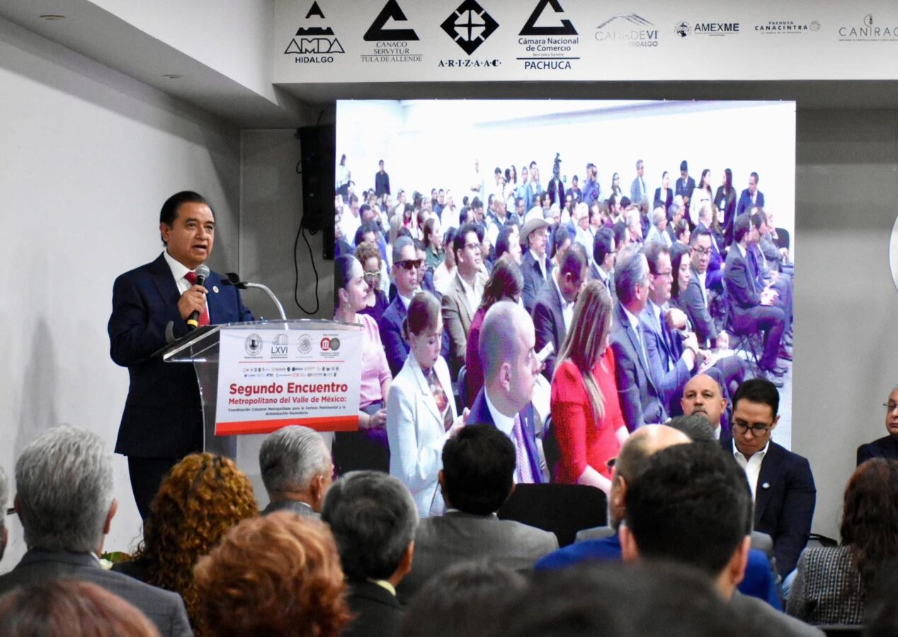Impulsan coordinación catastral metropolitana en Hidalgo.