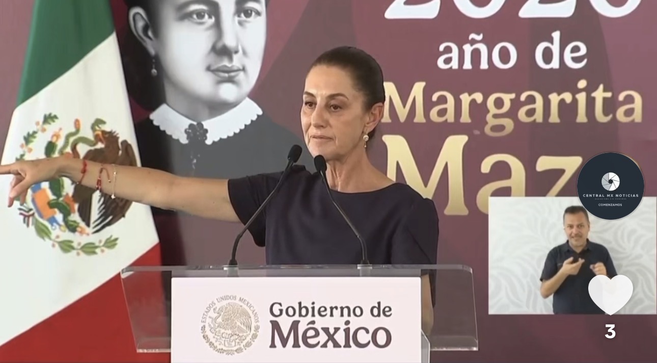 Increpan a Claudia Sheinbaum en Hidalgo por falta de medicamentos.