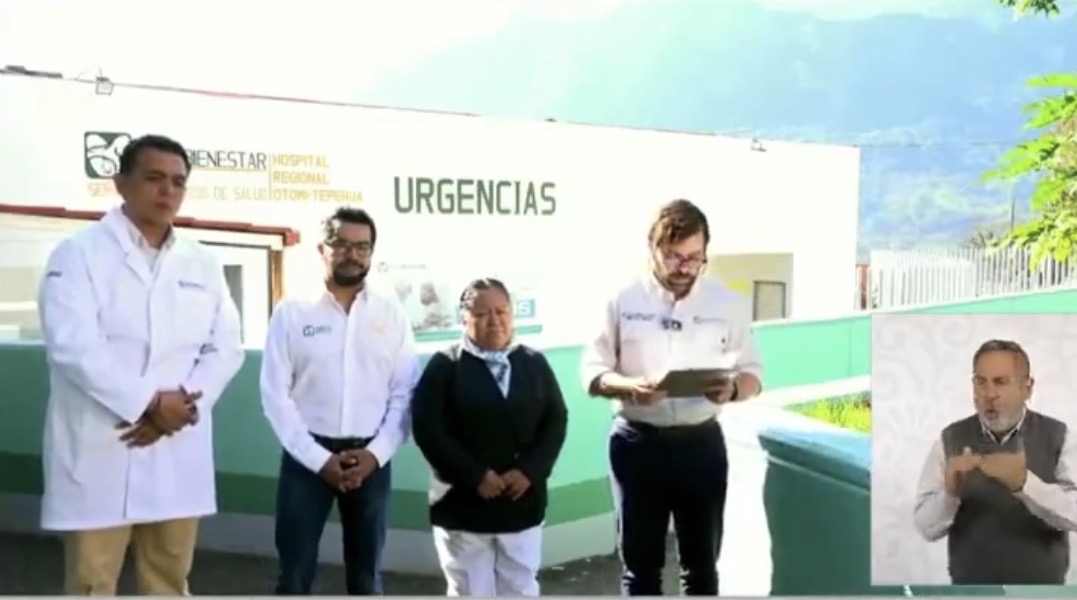 Llegan primeras 2,976 piezas de medicamentos a Hidalgo.