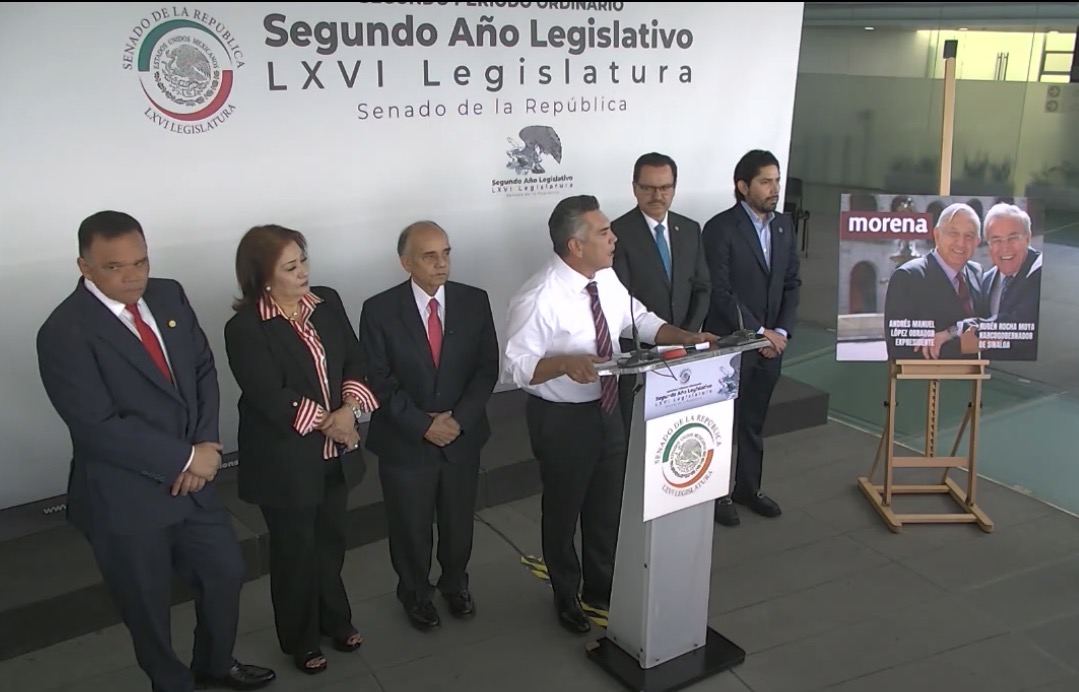 Exhibe Alejandro Moreno denuncia ante la FGR contra “narcopolíticos” de Morena