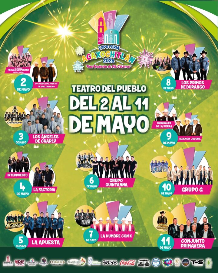 Presentan certamen “Nuestra Belleza Mágica Acaxochitlán 2026” y Expo Feria