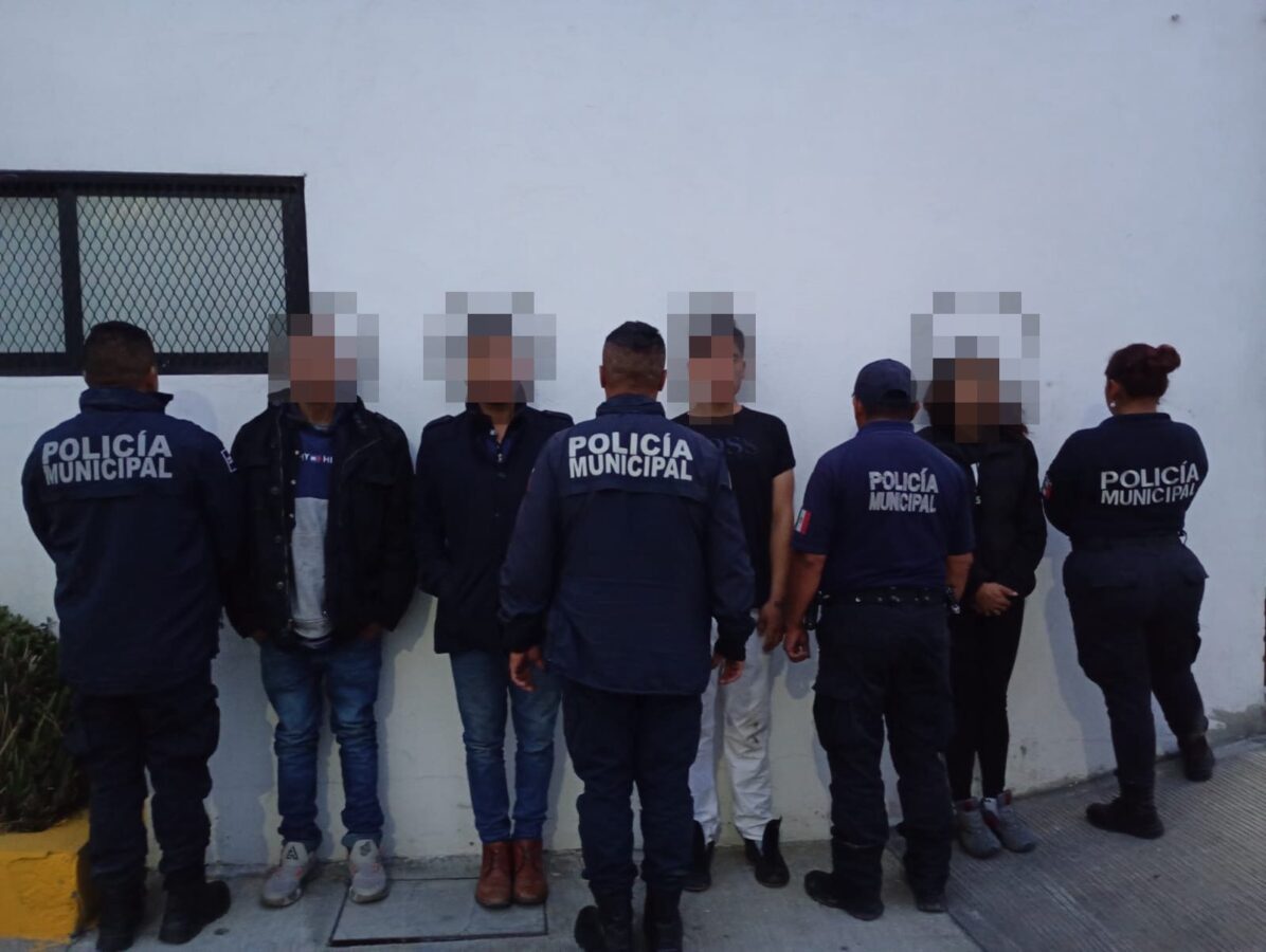 Detienen en Mineral de la Reforma a 4 personas en posesión de enervantes 