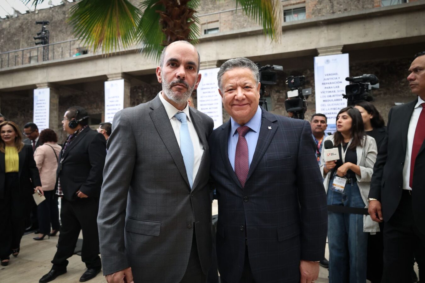 Menchaca respalda plan de justicia de la FGR.