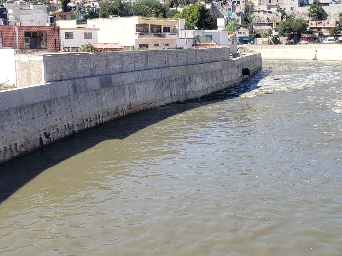Realiza Conagua monitoreos para verificar la calidad del agua en el río Tula