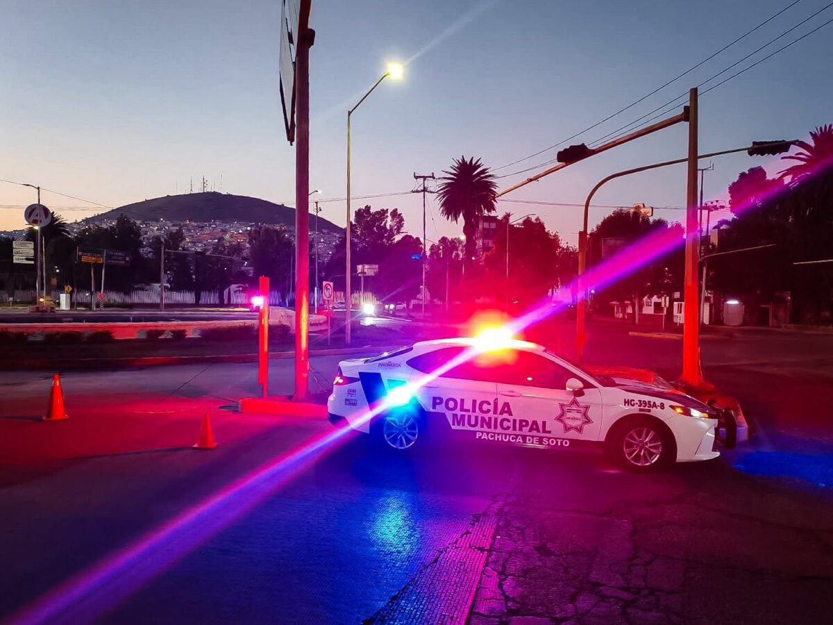 Pachuca, por debajo de la media nacional en percepción de inseguridad: INEGI.