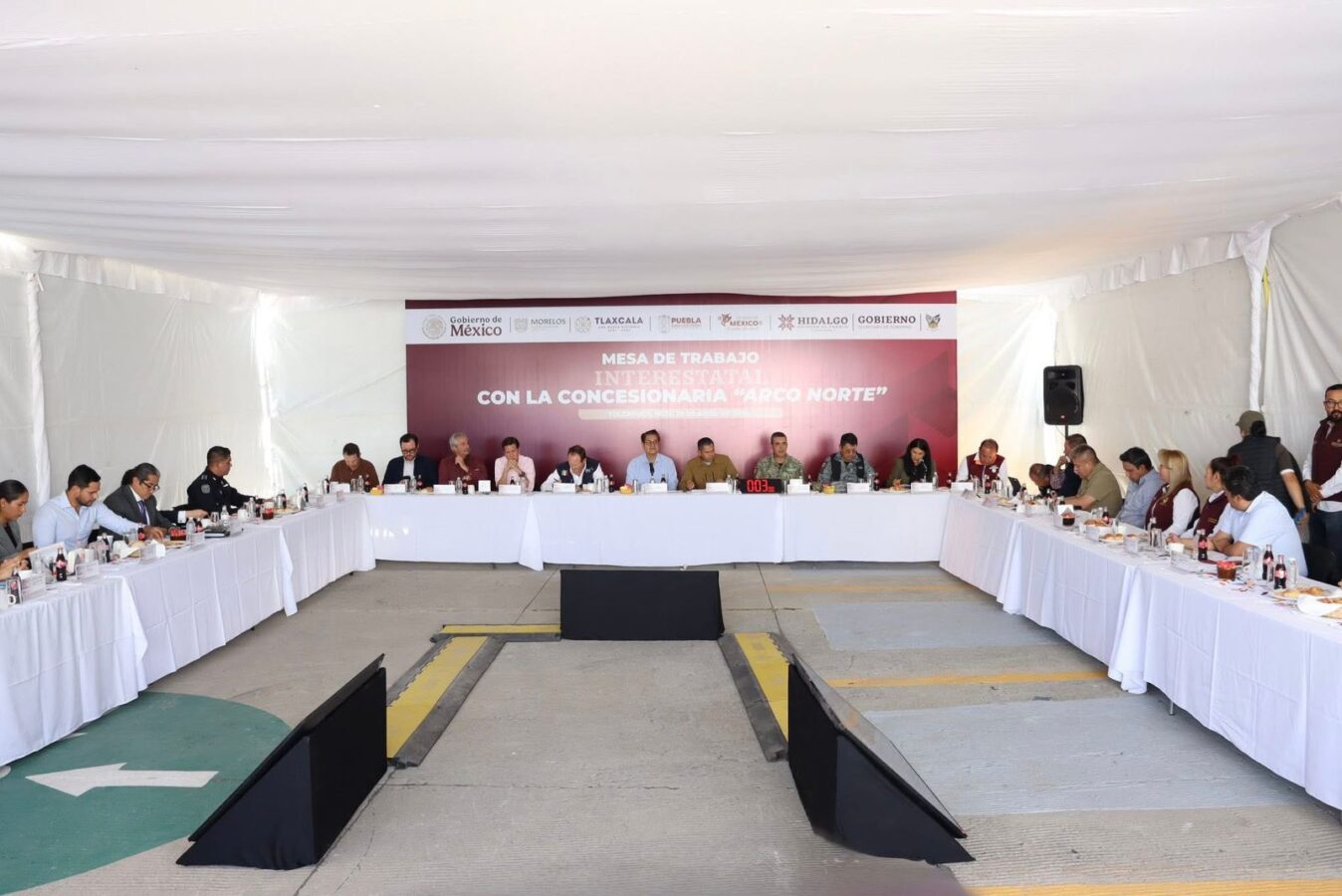 Refuerzan coordinación interestatal para seguridad en el Arco Norte.