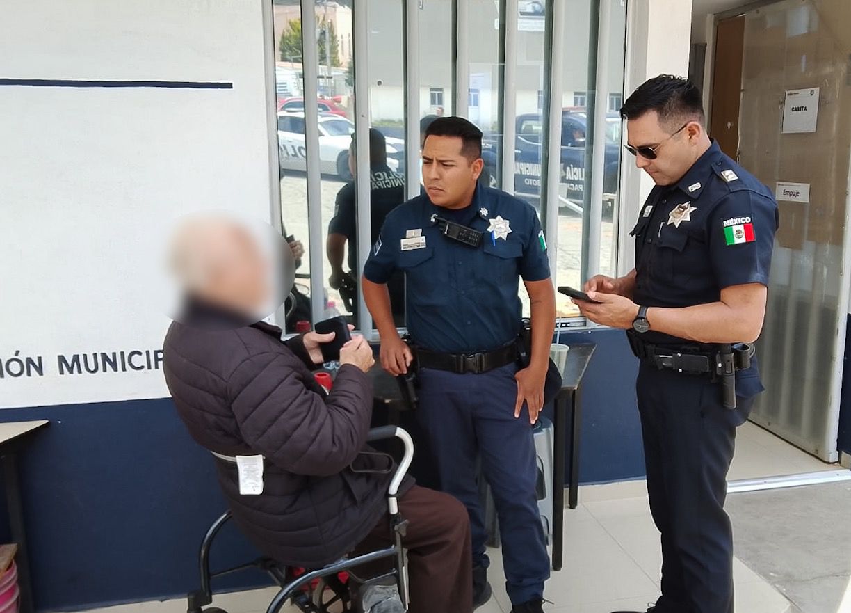 Policía Preventiva de Pachuca garantiza retorno de ciudadano canadiense a su país de origen