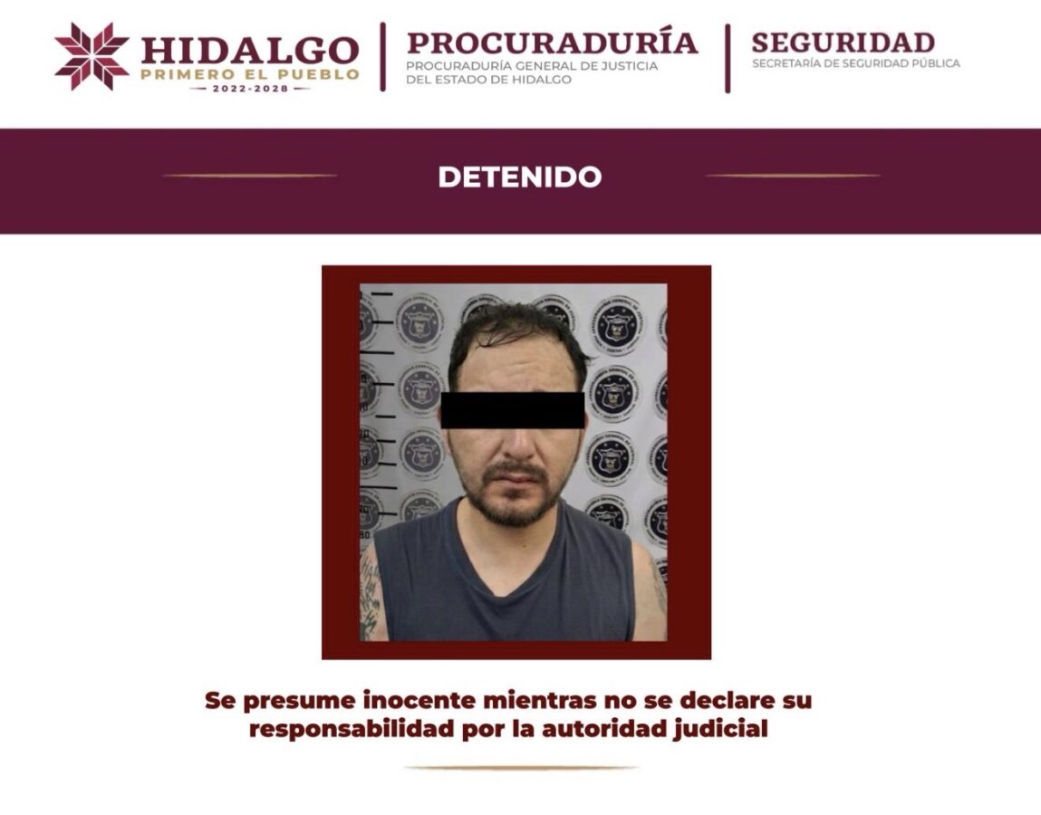 Detienen a generador de violencia en Tlaxcoapan