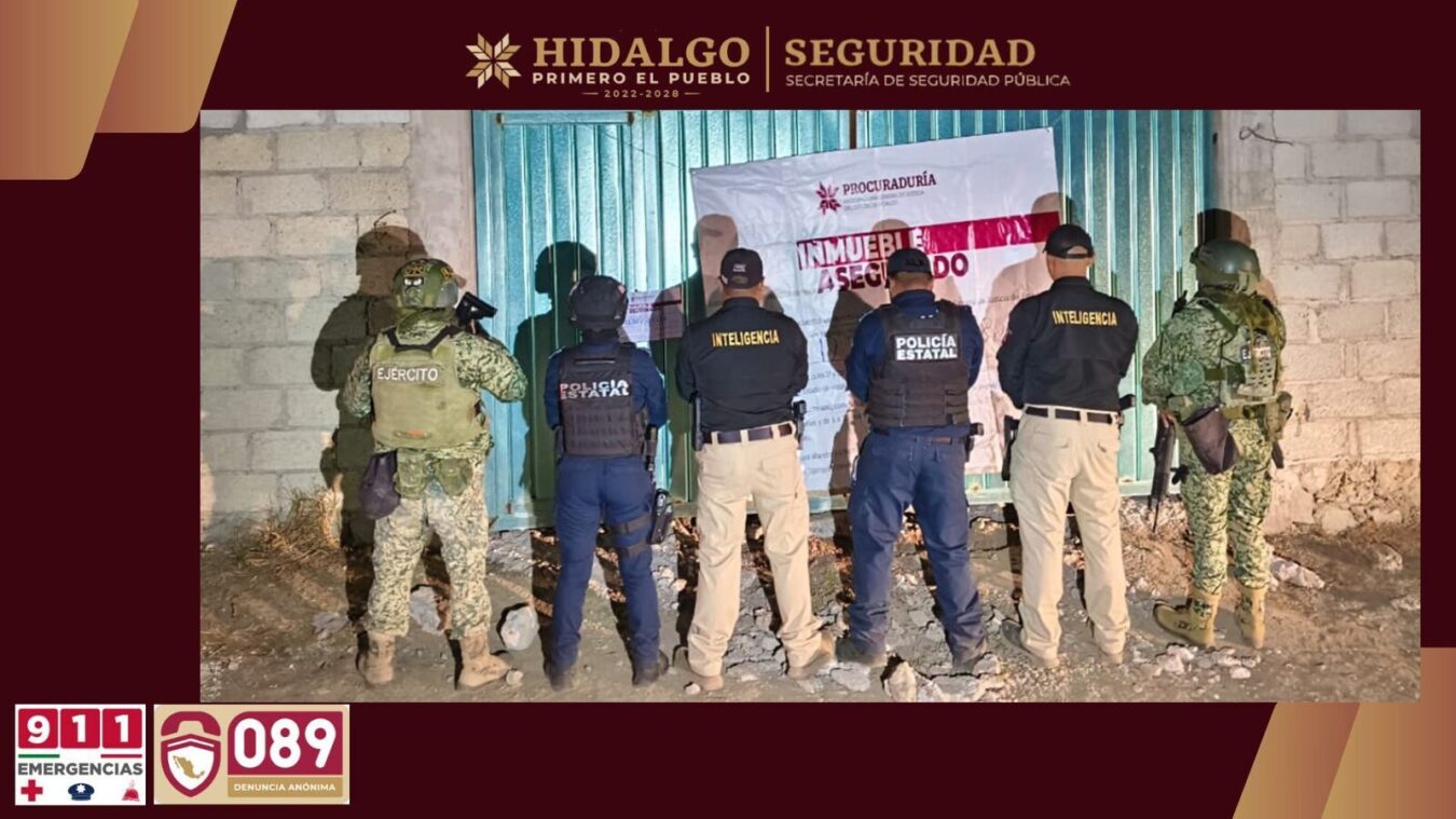 Desmantela SSPH bodega de huachicol en Tepeapulco