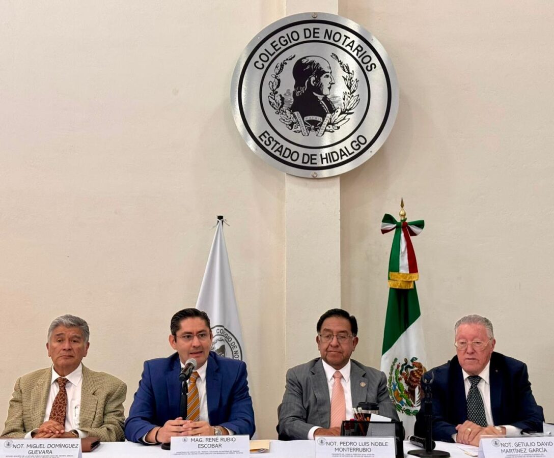 Notariado hidalguense fortalece certificación y actualización jurídica especializada
