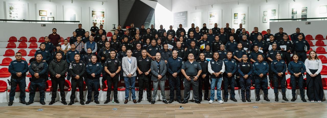 Refuerza Seguridad Pública de Pachuca profesionalización en detección de vehículos clonados