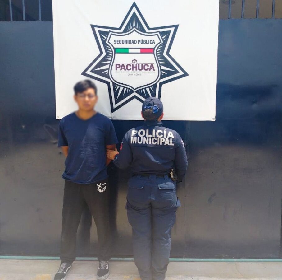 Detiene&nbsp;Seguridad Pública de Pachuca&nbsp;a presunto&nbsp;distribuidor de droga