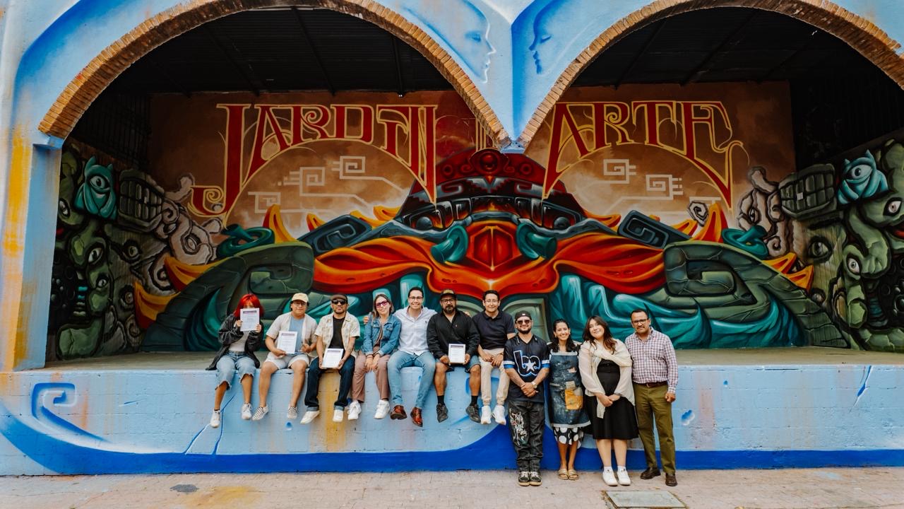 Concluye 2.ª etapa de rehabilitación del Jardín del Arte con murales y espacios culturales