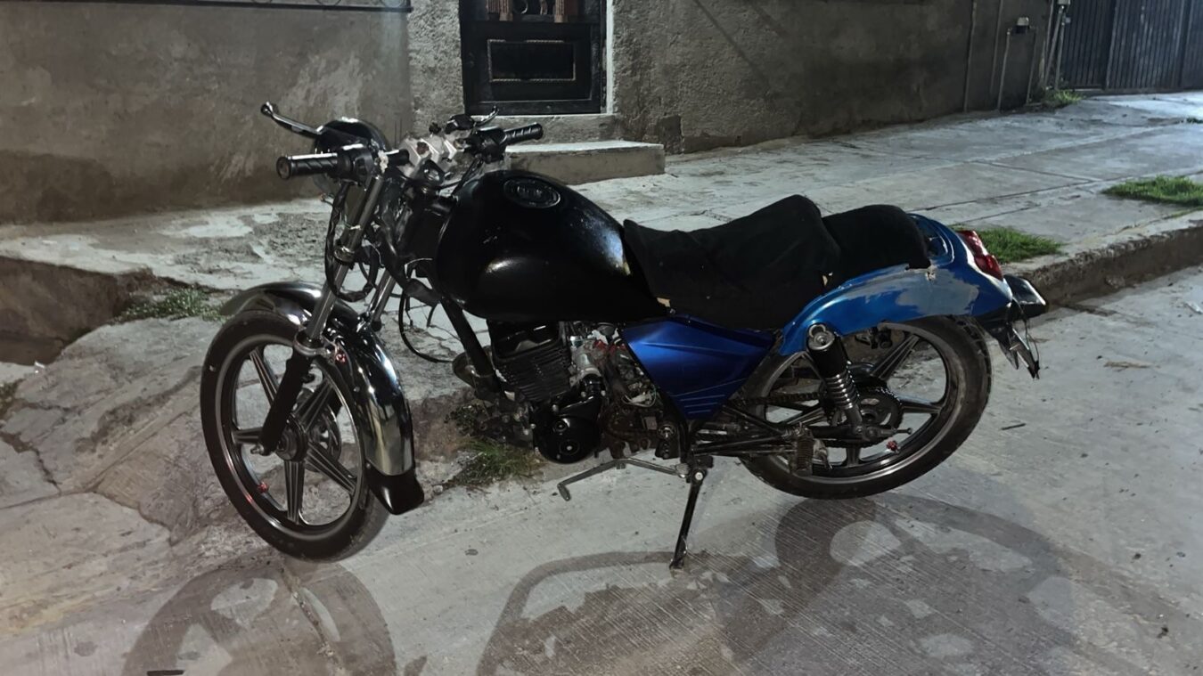 Recupera&nbsp;SSC de Mineral de la Reforma&nbsp;moto con reporte de robo vigente