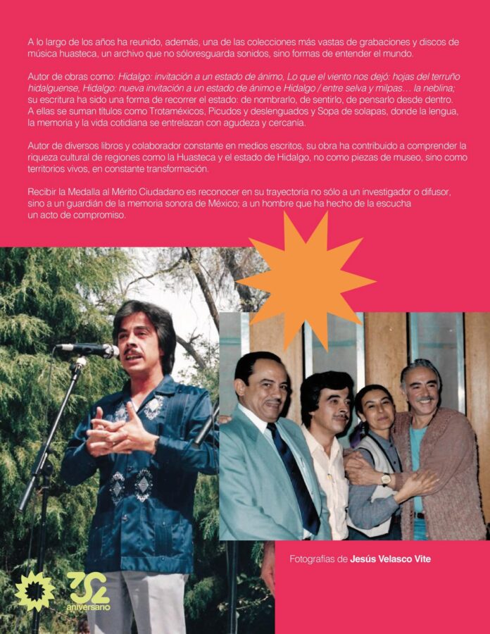 Fundación Arturo Herrera Cabañas entrega Medalla al Mérito Ciudadano 2026 a Enrique Rivas Paniagua.