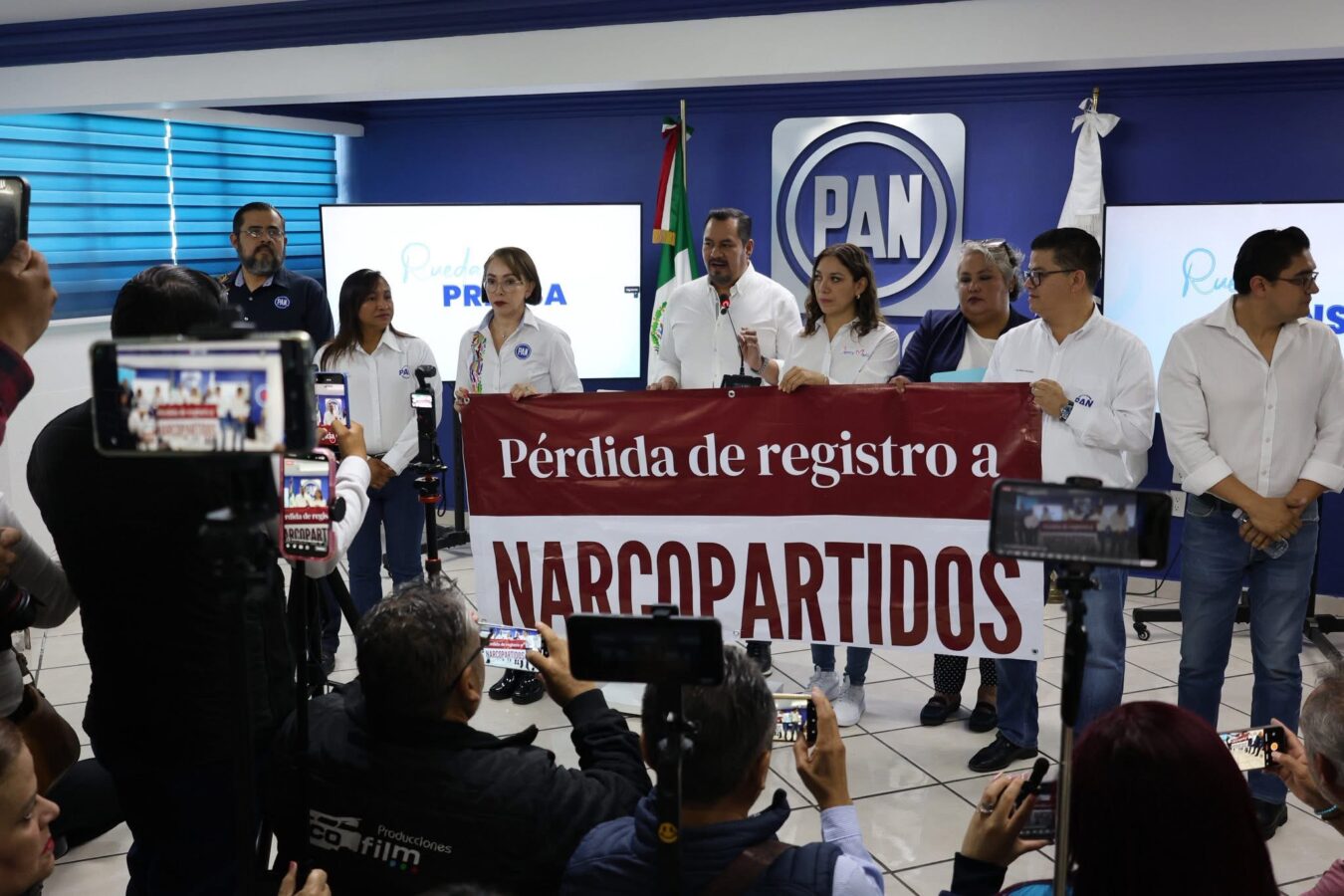 PAN Hidalgo propone reforma electoral; plantea pérdida de registro a “narcopartidos”.
