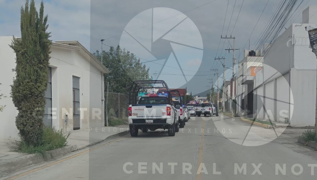 Ejecutan a un hombre en Pachuca.