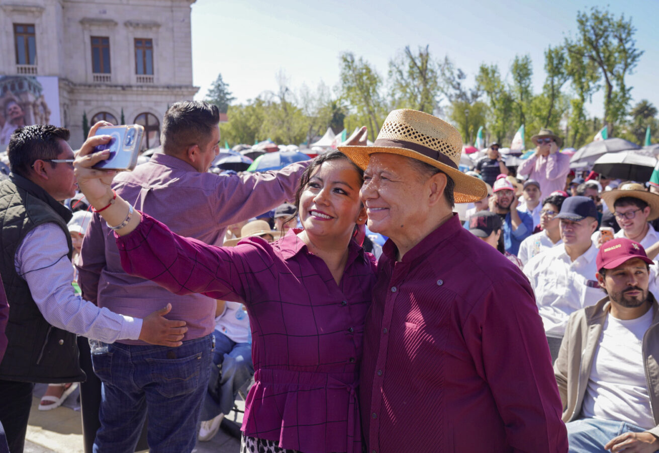 Respalda Menchaca mensaje de Sheinbaum y rechaza cualquier injerencia extranjera.