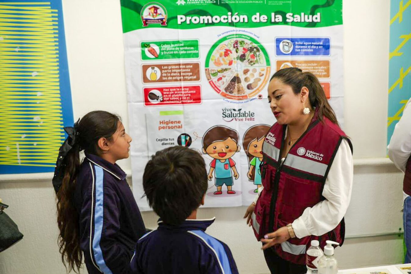 SEPH y Secretaría de Salud blindan el bienestar en las escuelas