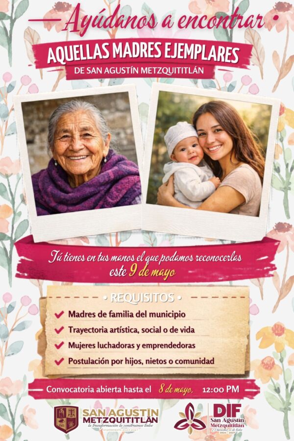 Lanzan Convocatoria “Madres que Inspiran”