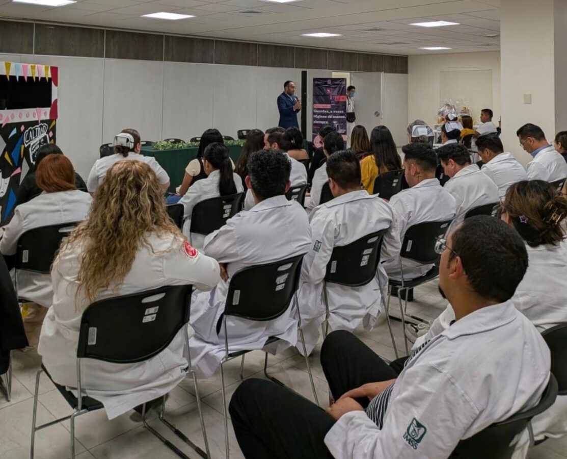 IMSS Hidalgo promueve lavado de manos para prevenir enfermedades