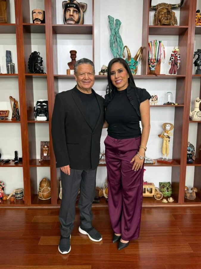 Simey Olvera destaca coordinación con Julio Menchaca rumbo al trabajo legislativo