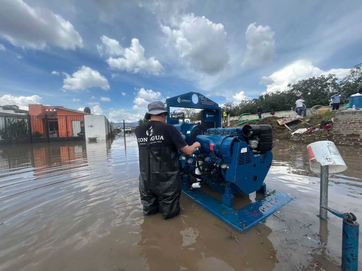 Se prepara Conagua para recibir la temporada de lluvias en Hidalgo