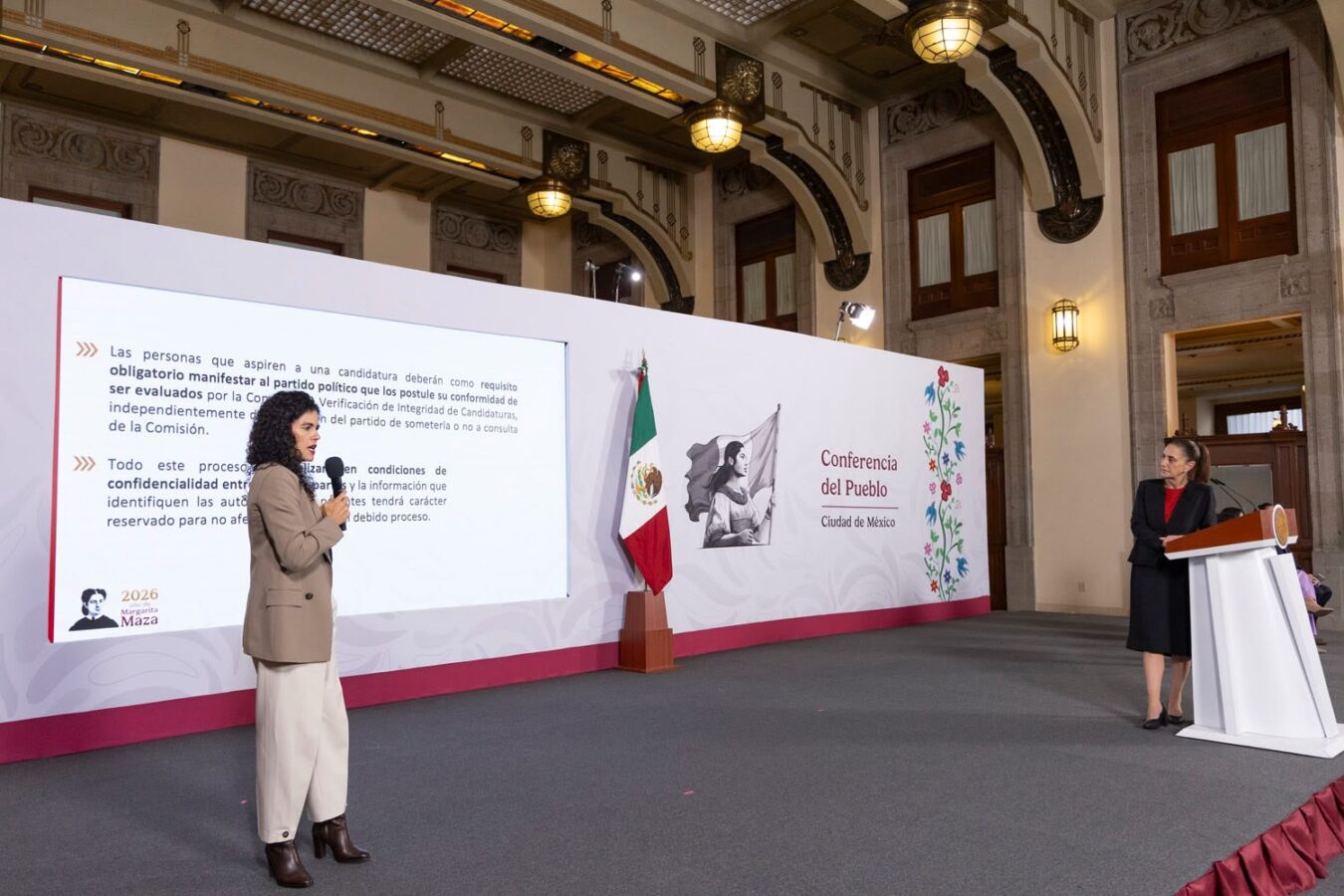 Gobierno envía iniciativa para blindar candidaturas rumbo al 2027