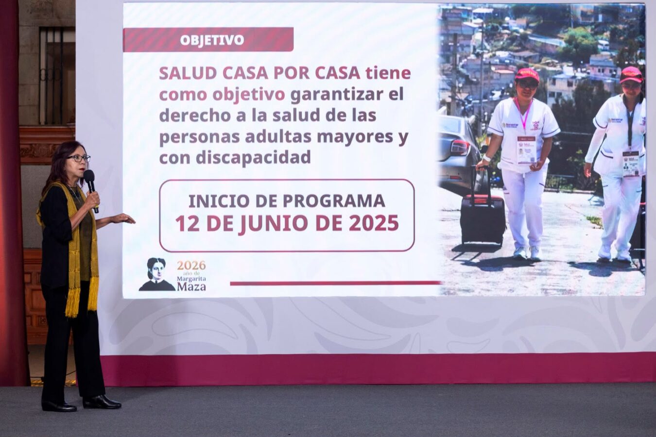 Más de 18 millones de visitas médicas domiciliarias: Bienestar