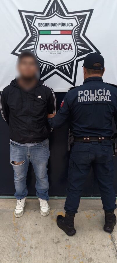Recupera Policía de Pachuca motocicleta con reporte de robo