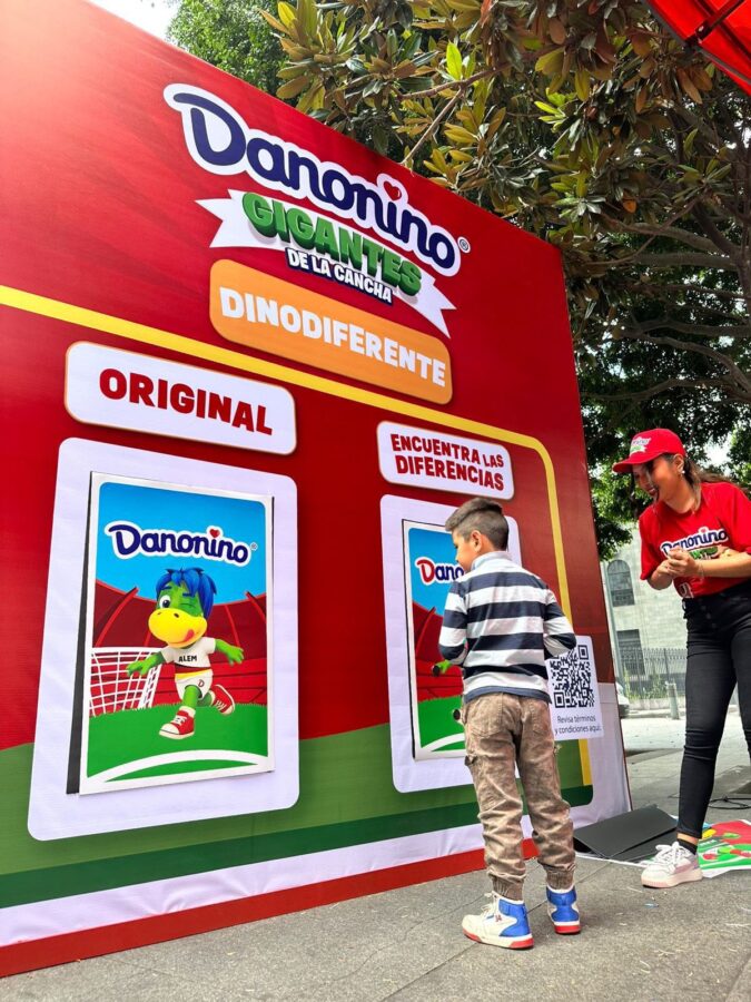 Danonino lanza la experiencia “Gigantes de la Cancha” 