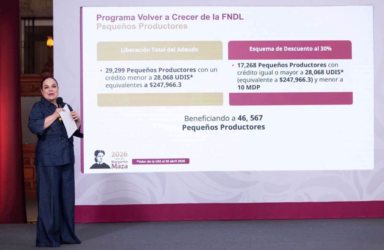 INDEP anuncia liberación masiva de créditos agrícolas