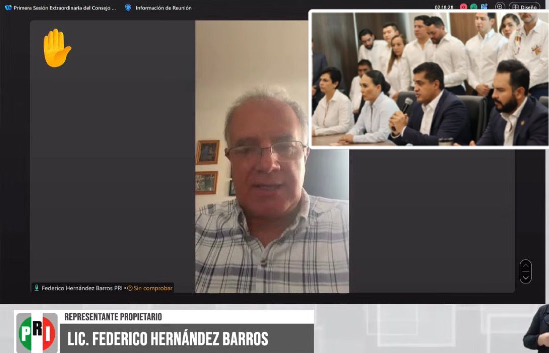 IEEH aprueba embargo de prerrogativas al PRI; partido atribuye caso a dirigencia anterior.