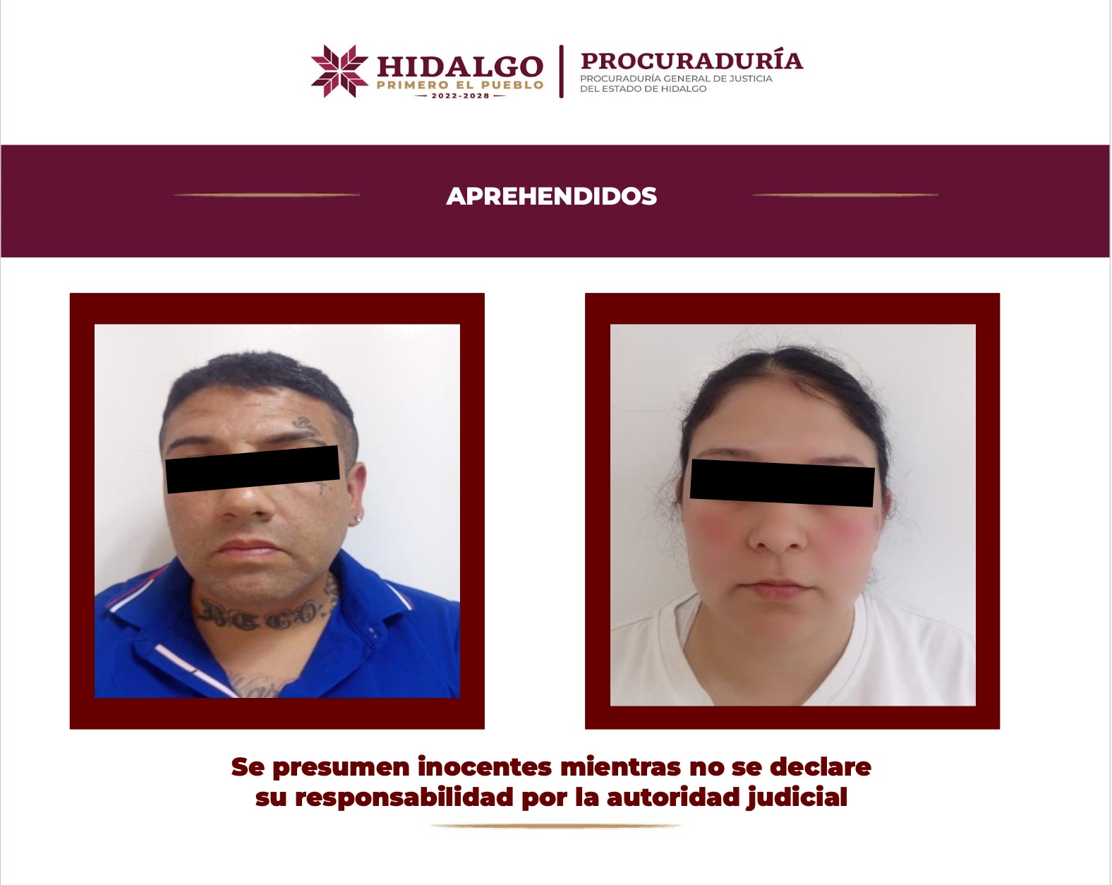 Caen dos implicados en ataque a chofer de Tizayuca