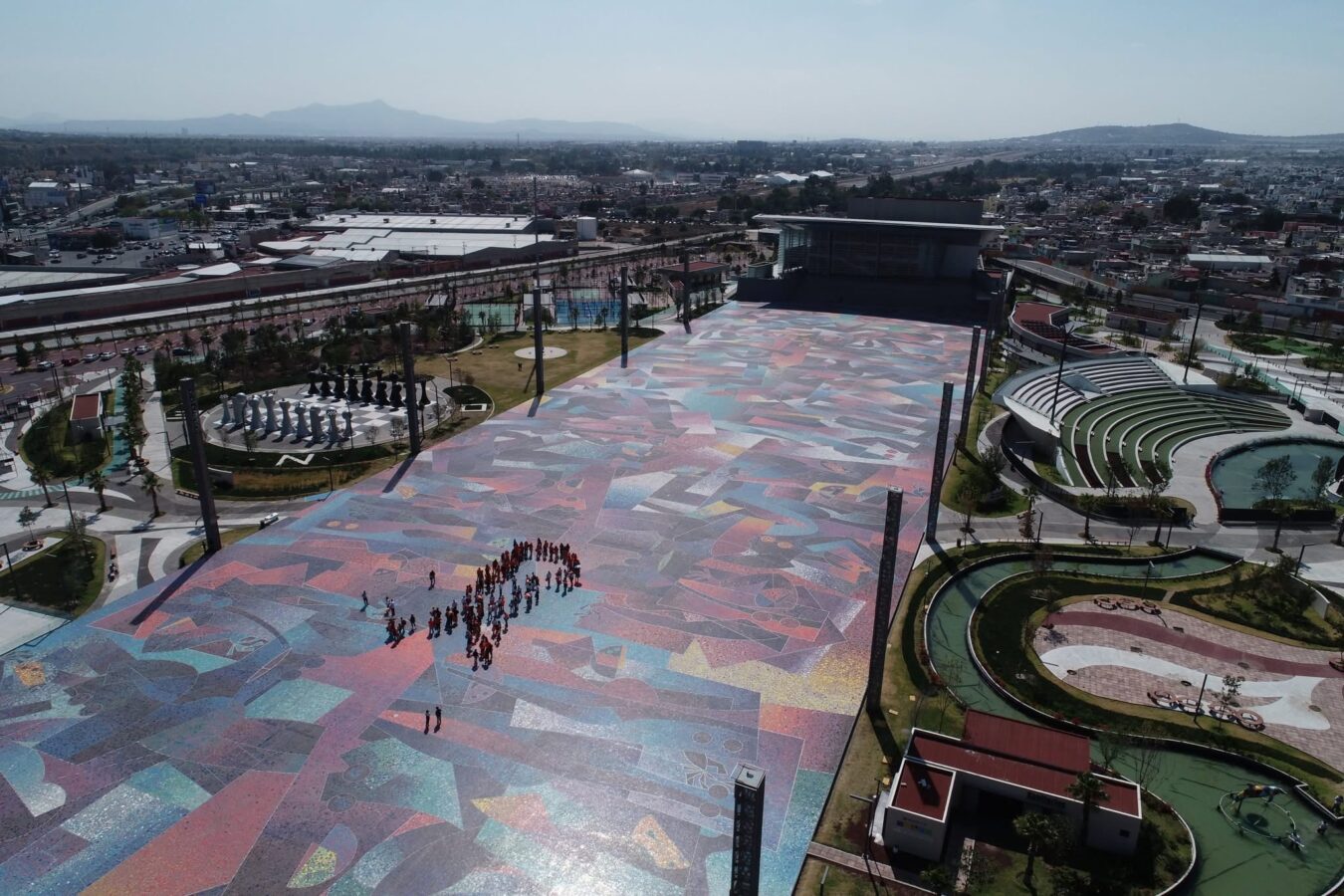 A un año de su inauguración, cerrarán acceso principal del Parque Cultural Hidalguense