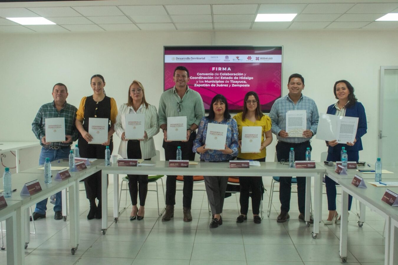 Convenio de colaboración Zapotlán-SEDATU para impulsar proyecto ferroviario AIFA–PACHUCA