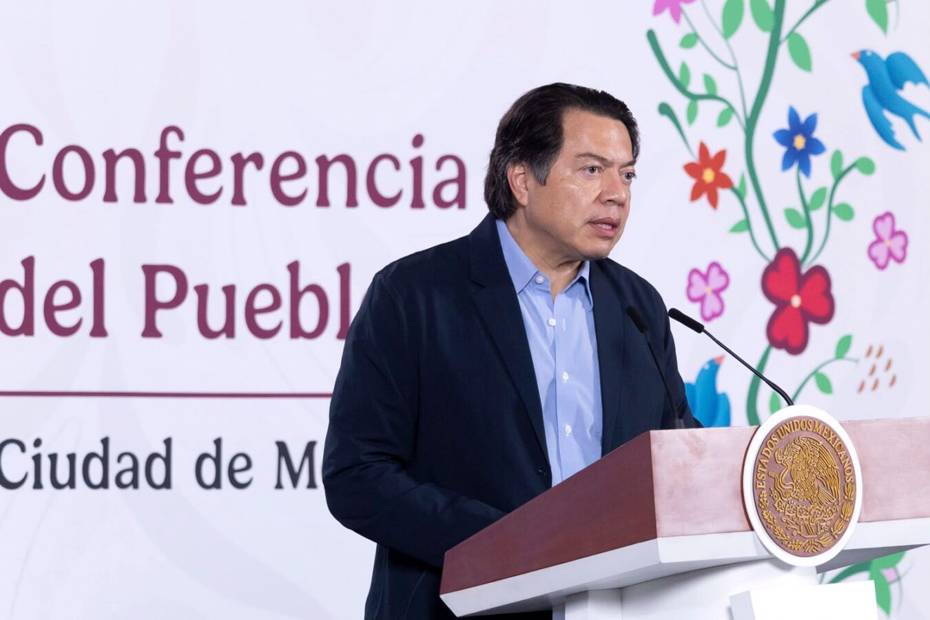 Mario Delgado presenta balance de justicia para el magisterio