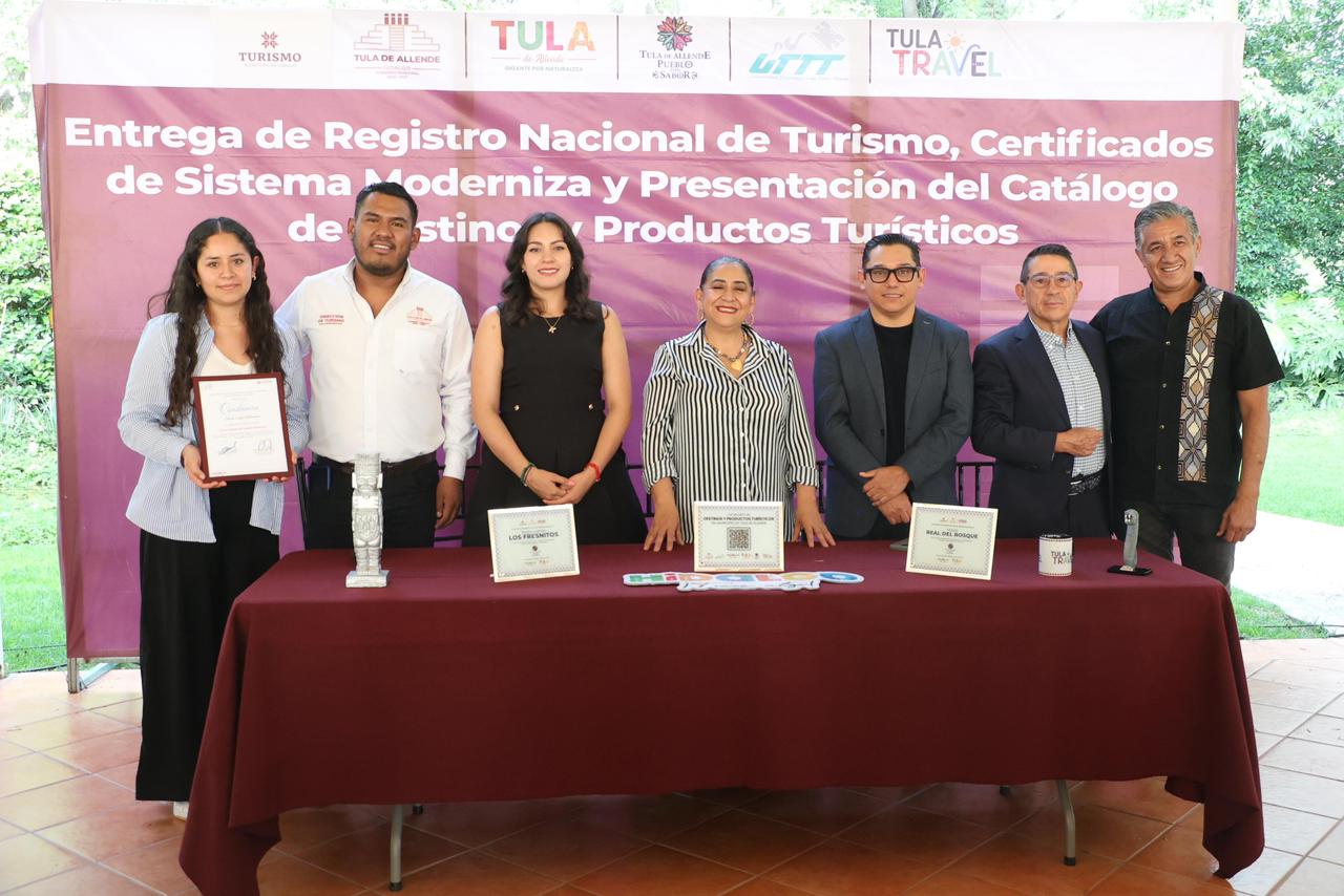 Retoma Tula Registros Nacionales de Turismo