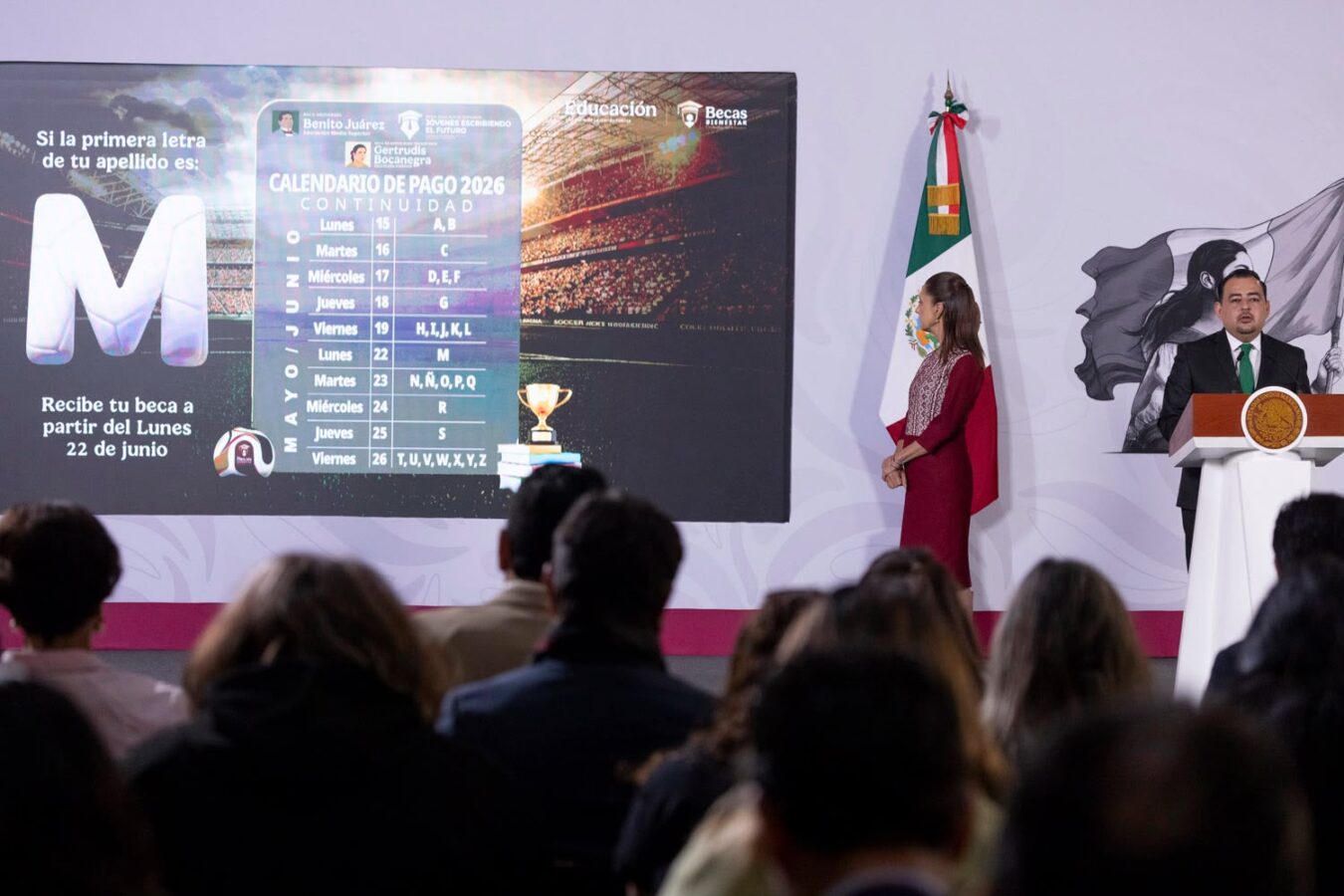 Gobierno dispersa más de 23 mil millones de pesos en becas